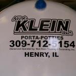 Nick Klein Porta-Potties (Back of Truck) - Henry, IL.