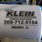 Nick Klein Porta-Potties (Side of Truck) - Henry, IL.