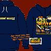 2009 - Fall Brawl - Derby Icons - Blue Hoodie