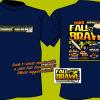2009 - Fall Brawl - Derby Icons - Blue Tee