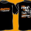 2009 - Free For All - Lunatic Promotions - Black Tee
